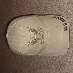 Eagle Crest U.S. Navy Eagle Low Profile Embroidered Strap-on Cap